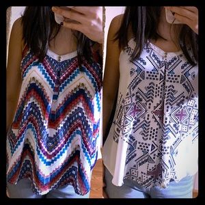 Two (2) Rewind Tank Shirts